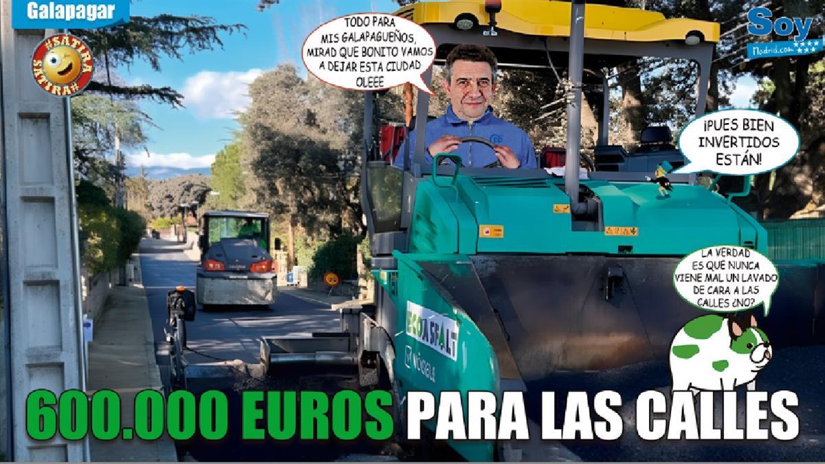 El Ayuntamiento de Galapagar pone en marcha la renovación del acerado y asfaltado en sus calles 