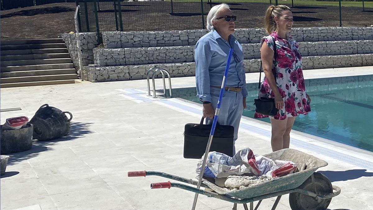 Las obras de las instalaciones todavía no han terminado