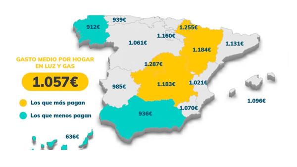 La factura energética se ha convertido en un quebradero de cabeza para los españoles