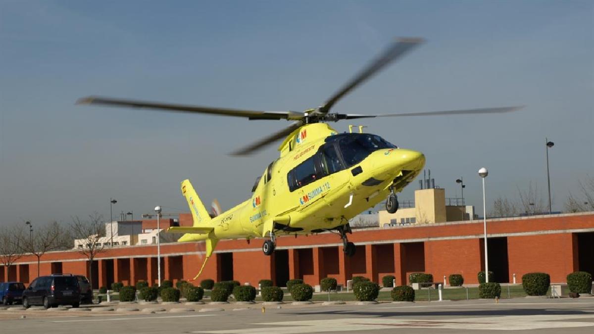 En la región hay siete hospitales que disponen de helipuerto