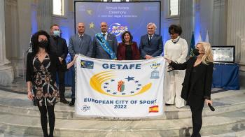 La tercera teniente de alcaldesa y el concejal de Deportes han representado la candidatura 