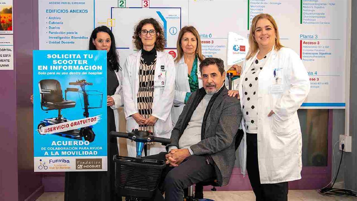 La Fundación Vivir sin Barreras cede un vehículo eléctrico para fomentar la autonomía de los usuarios