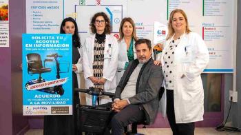 La Fundación Vivir sin Barreras cede un vehículo eléctrico para fomentar la autonomía de los usuarios