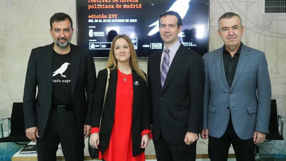 El municipio acoge la XVI edición del Festival de Novela Policiaca de Madrid