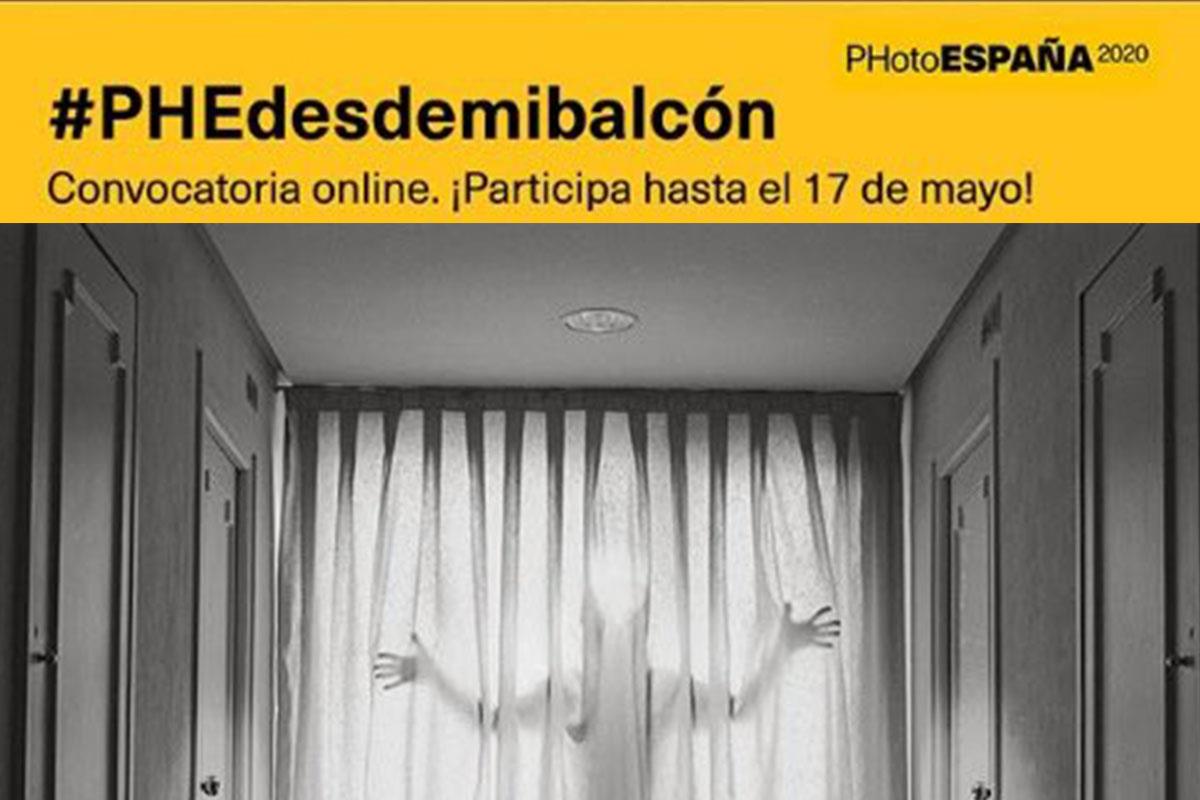 #PHEdesdemibalcón es una llamada a la creatividad artística de los vecinos, que toma como punto de partida ventanas y balcones, elementos de gran significado estos días