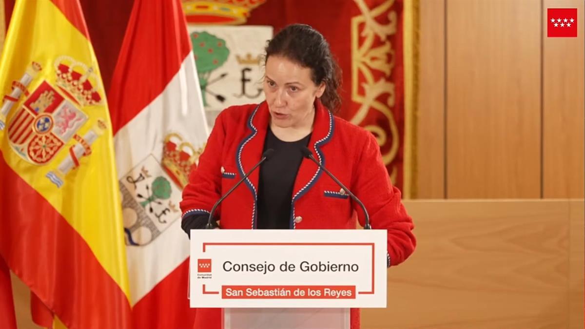 La alcaldesa de San Sebastián de los Reyes agradece la labor de la Comunidad de Madrid en su municipio