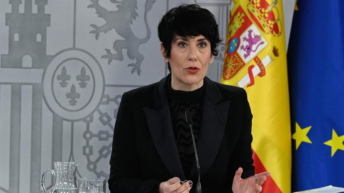 La portavoz del Gobierno ha entrado a valorar las últimas declaraciones del presidente de VOX en redes