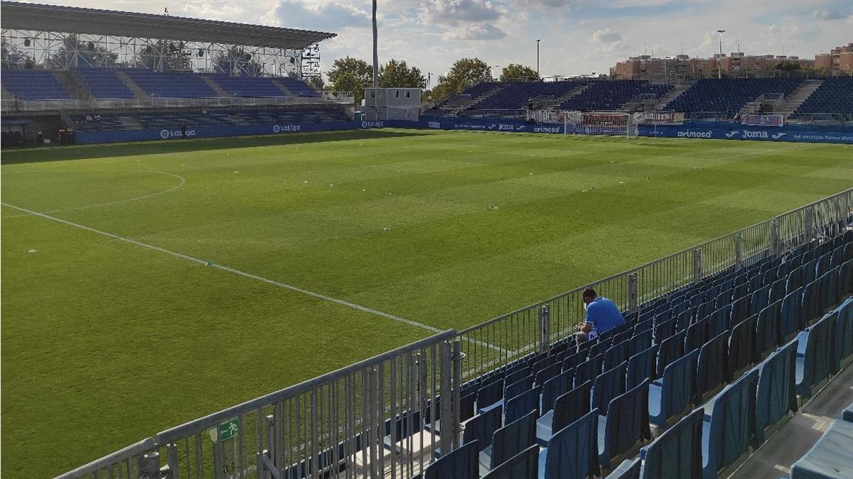 Con la instalación del nuevo graderío supletorio se ampliará la capacidad del estadio en 1.000 localidades