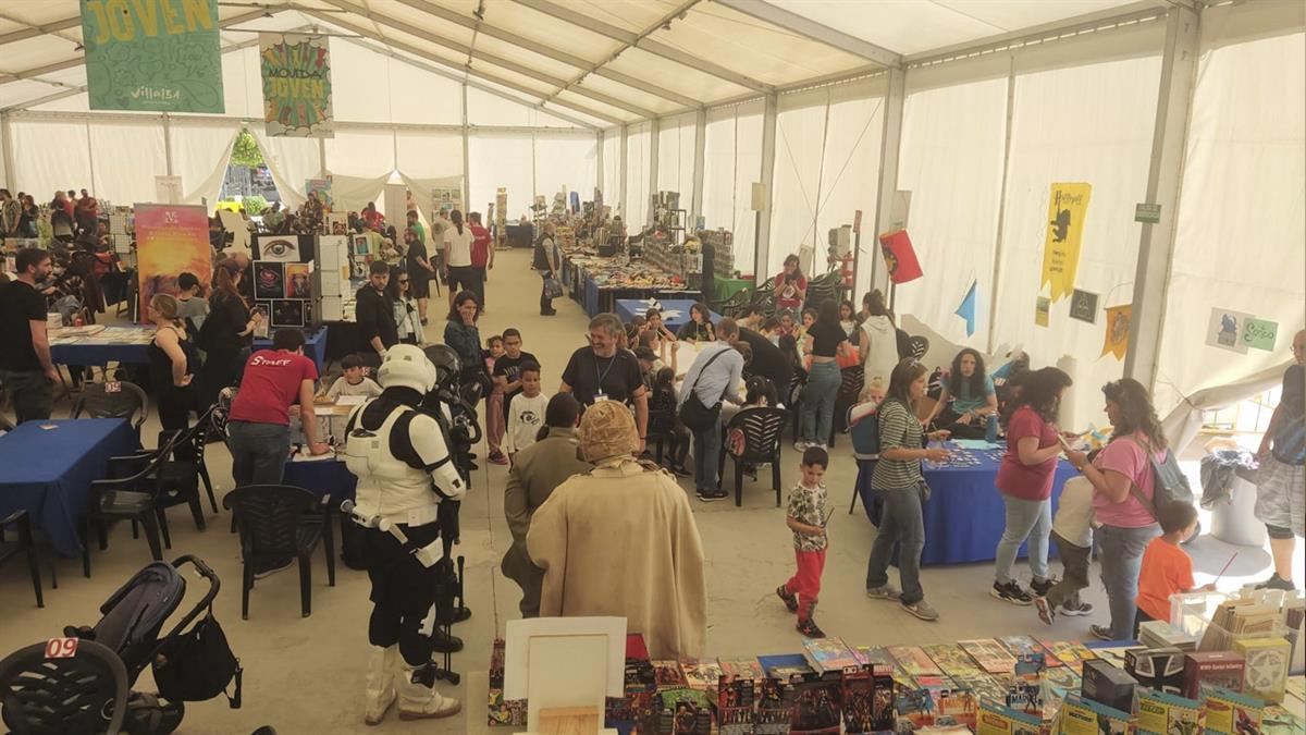 Un evento organizado en la Carpa de la Malvaloca