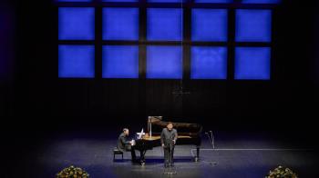 El gran tenor mexicano ofreció un recital en el Teatro Auditorio de San Lorenzo de El Escorial
 
