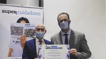 José Luis Martínez recibe una Mención de Honor en los premios Supercuidadores por su proyecto "SermaSaludable"