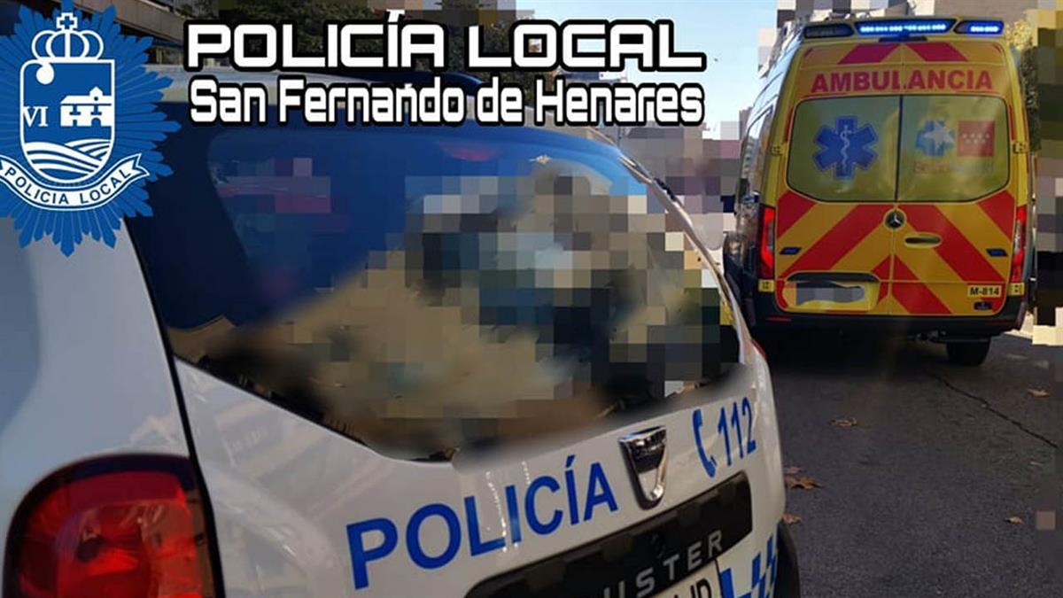 La Policía Local logra auxiliar a un varón de mediana edad semi-inconsciente