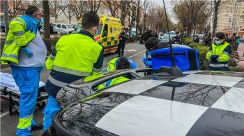 Al lugar se han trasladado los servicios de emergencias y la Policía Local de Alcalá