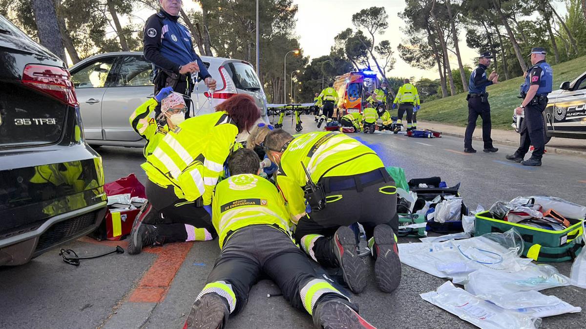 El menor ha sido trasladado al Gregorio Marañón