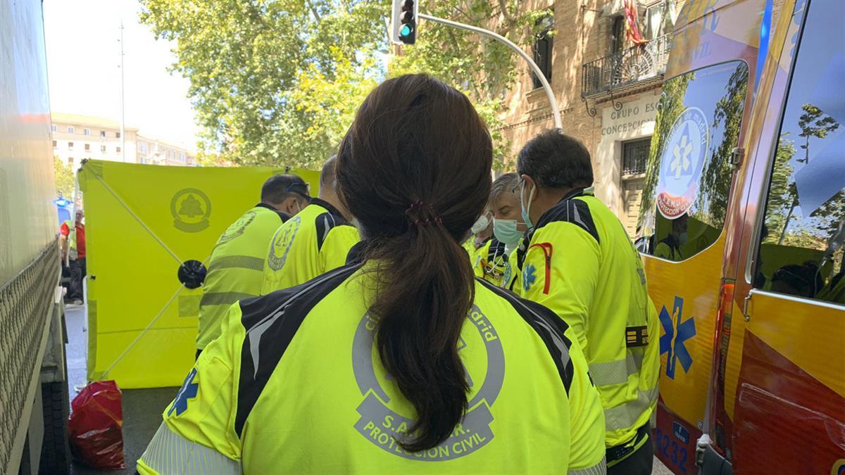 La Policía investiga las causas del suceso, que ha tenido lugar en un paso de peatones