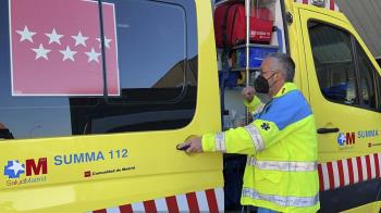 Un motorista se sale de la vía y resulta gravemente herido