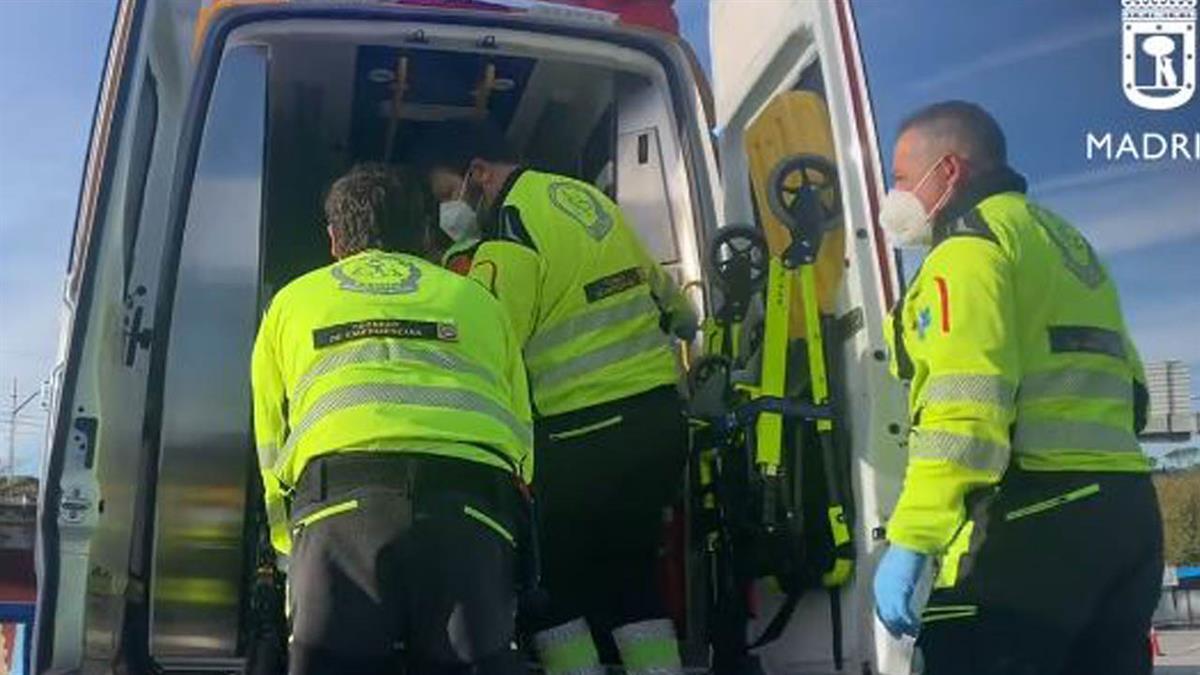 Los dos vehículos colisionaron frontalmente a la altura del Puente de los Franceses