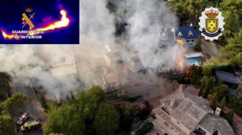 El fuego se propagó rápidamente por toda la vivienda, atrapando a tres inquilinos