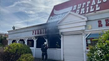 Había varias personas dentro del local en el momento del incendio