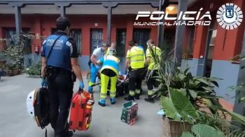 La afectada se encontraba en parada cardio-respiratoria