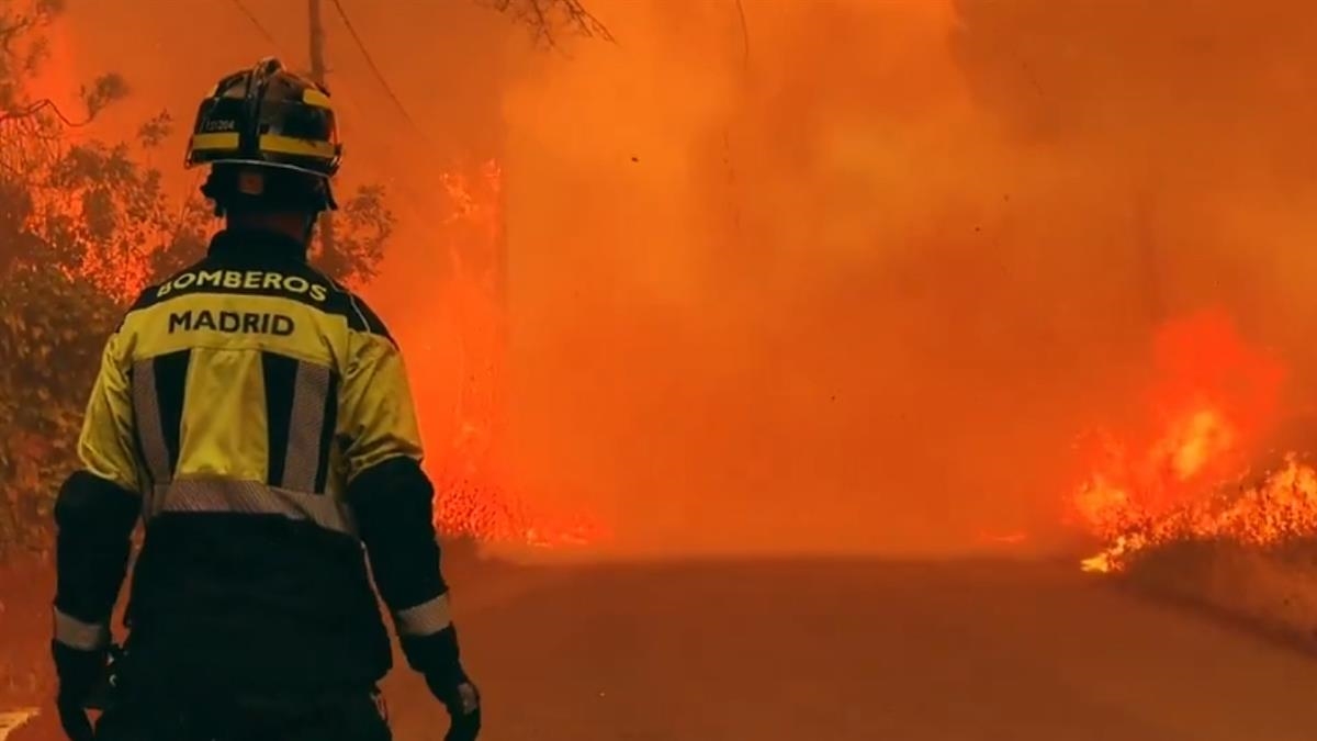 El país ha pedido ayuda a Bruselas tras complicarse los incendios de Madrid y Ávila