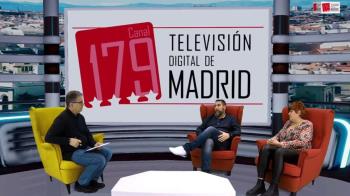 Evelia López y Eduardo Adán, portavoces de dos plataformas contra la planta de biogás de Cubas, han estado en Televisión Digital de Madrid