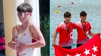 El piragüista del CDB Piragua Madrid logró el oro en la modalidad de 500 K2 y firmó dos rozados cuartos puestos en K1 y K4.