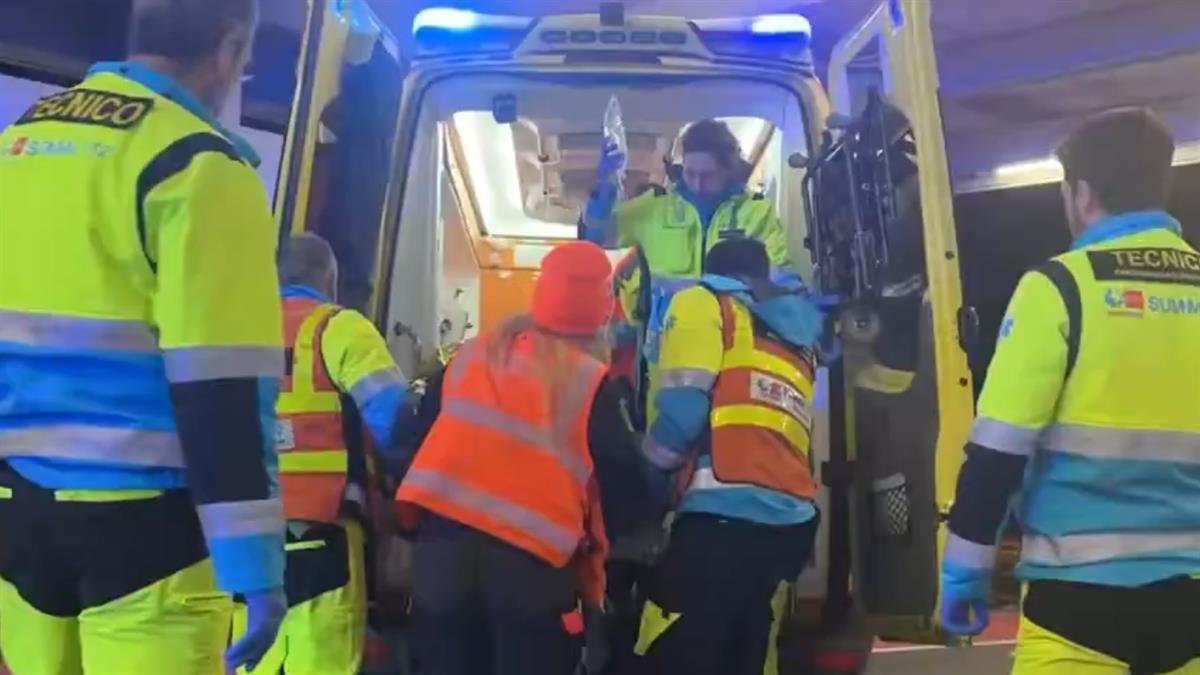 El suceso movilizó rápidamente a los servicios de emergencia 