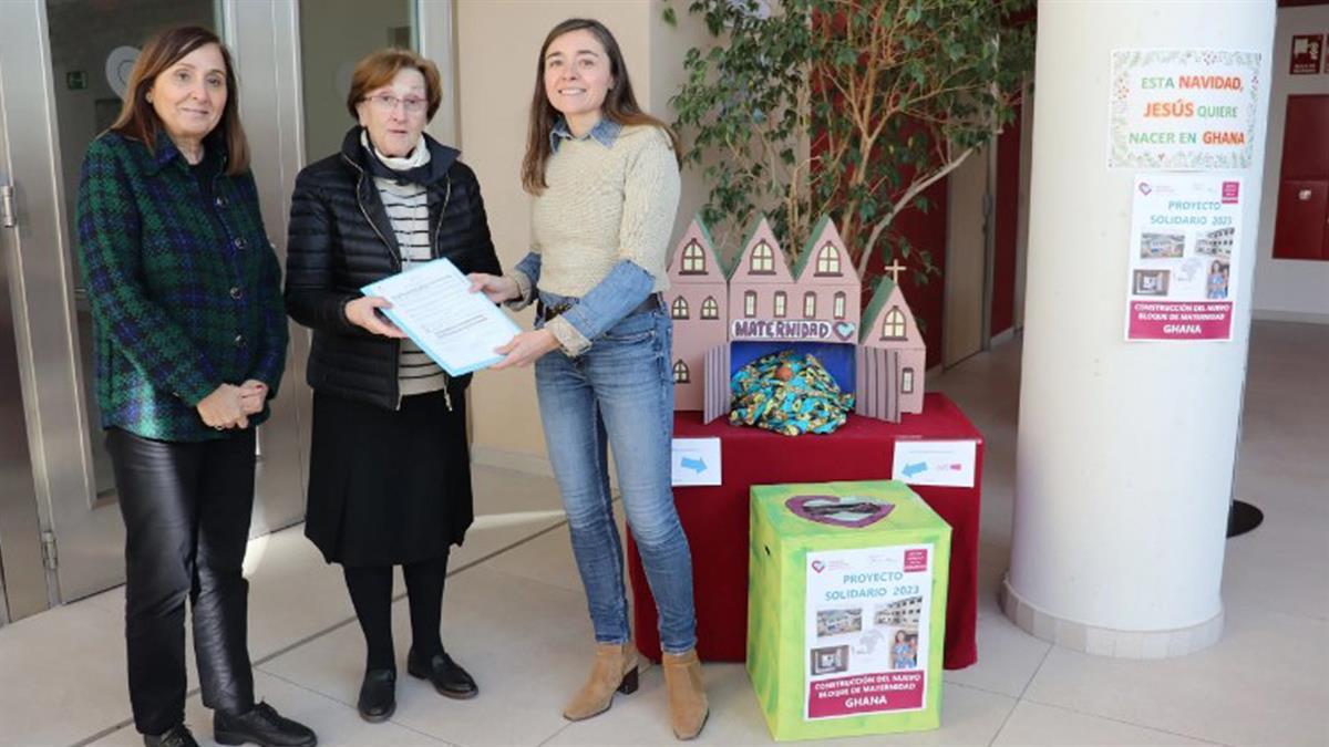 El dinero se destina a la mejora de un bloque de maternidad en Ghana