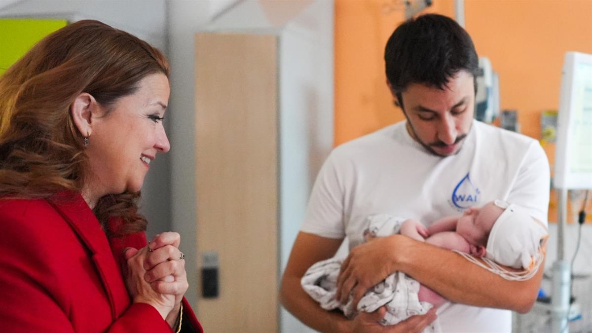 El centro estrena el programa "Cero Separación" donde los recién nacidos podrán estar acompañados las 24 horas del día