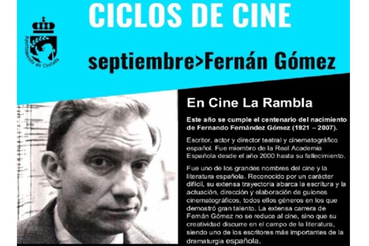 La filmoteca celebra el centenario del nacimiento del escritor