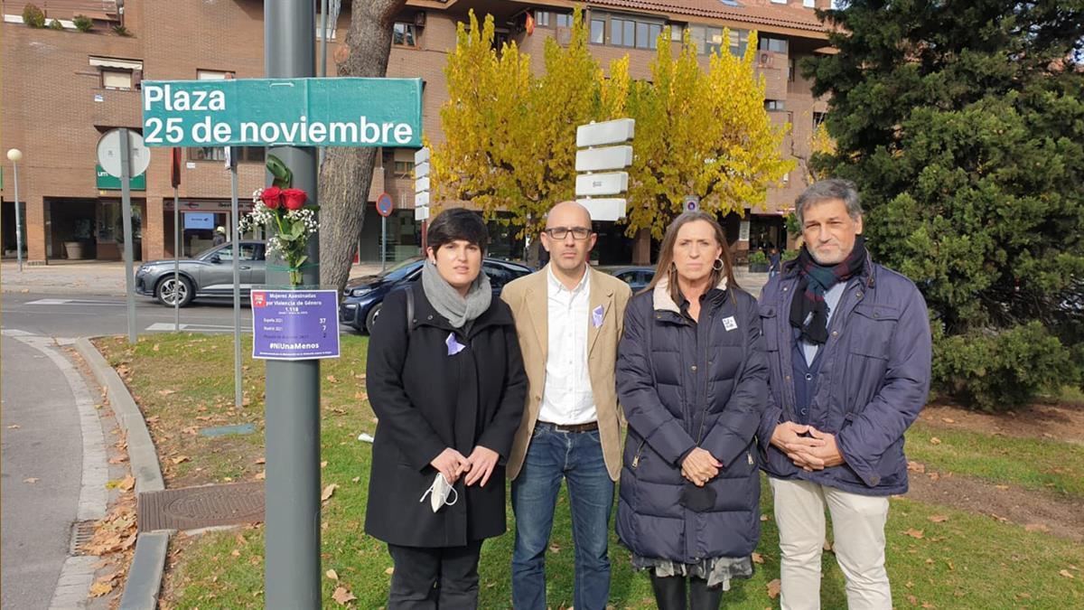 El grupo municipal propone nombrar una plaza "Plaza 25 de noviembre"