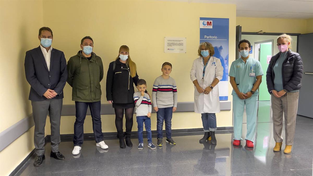 Iker García López llegó al mundo el 7 de octubre de 2011 y supuso el primer nacimiento de un niño en la ciudad después de muchos años