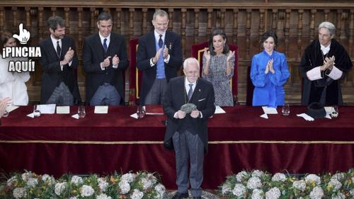 Alcalá homenajea a Luis Mateo Díez con la entrega del Premio Cervantes