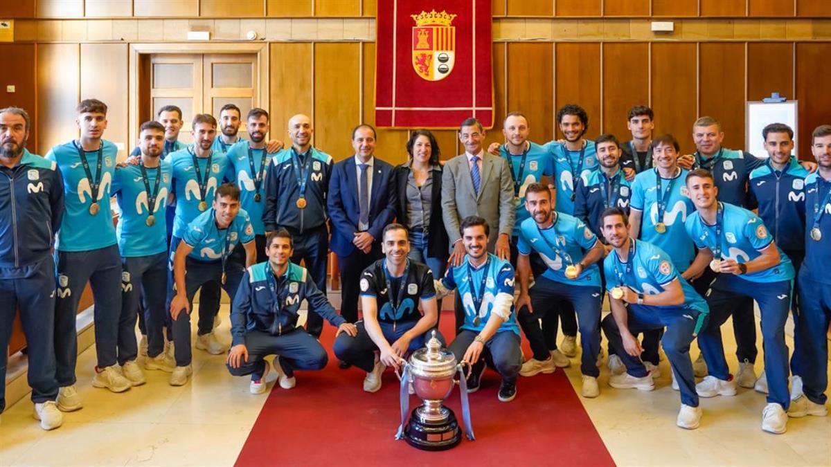 Por su triunfo en la Copa del Rey 