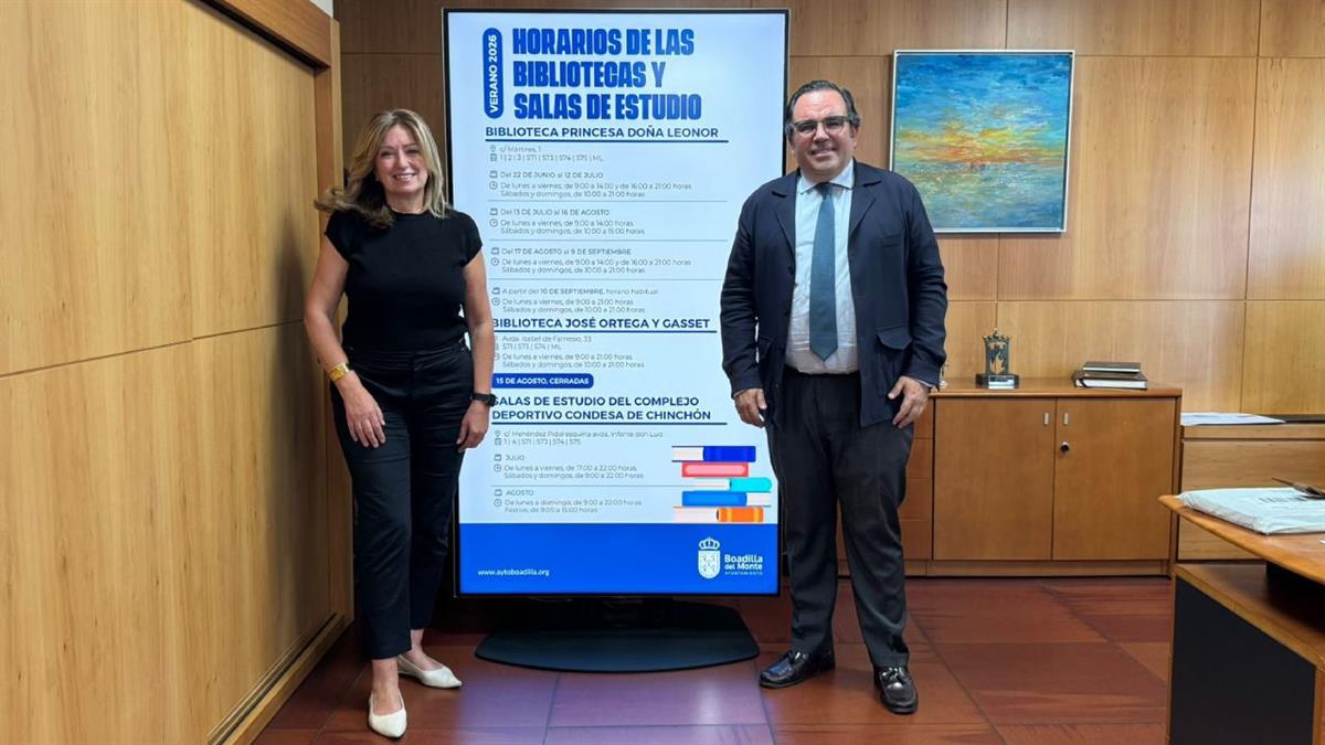 La apertura especial también se aplica a las salas de estudio municipales