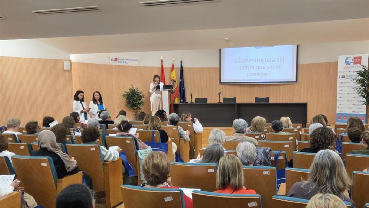 El Hospital organiza una nueva edición de su 'Aula de la Mujer', dedicada a la osteoporosis
