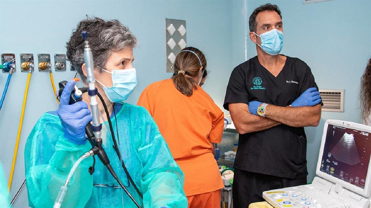 Esta técnica permite obtener un diagnóstico más preciso del cáncer de pulmón y otras patologías respiratorias