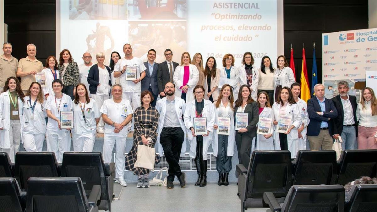 El Hospital público de Getafe entrega sus I Premios a la Transformación Asistencial 
