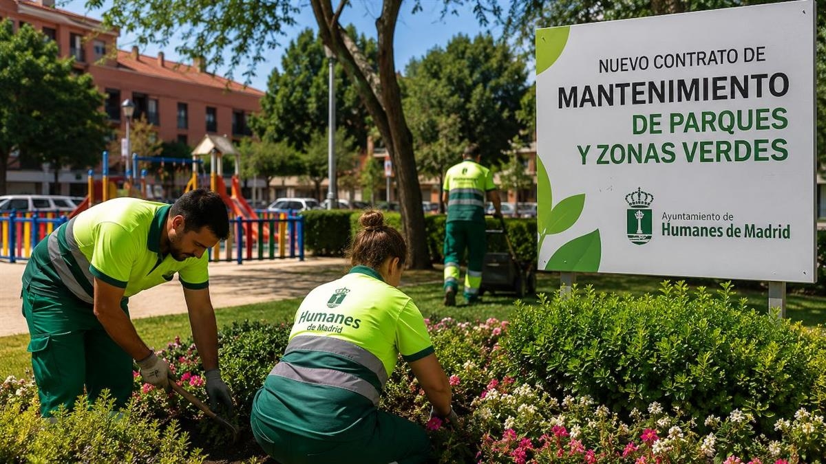 El Ayuntamiento activa un servicio renovado que amplía actuaciones en zonas verdes, áreas infantiles y nuevos espacios públicos del municipios