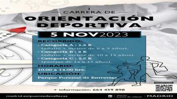 Doscientos deportistas participan en la I Carrera de Orientación Deportiva de Puente de Vallecas