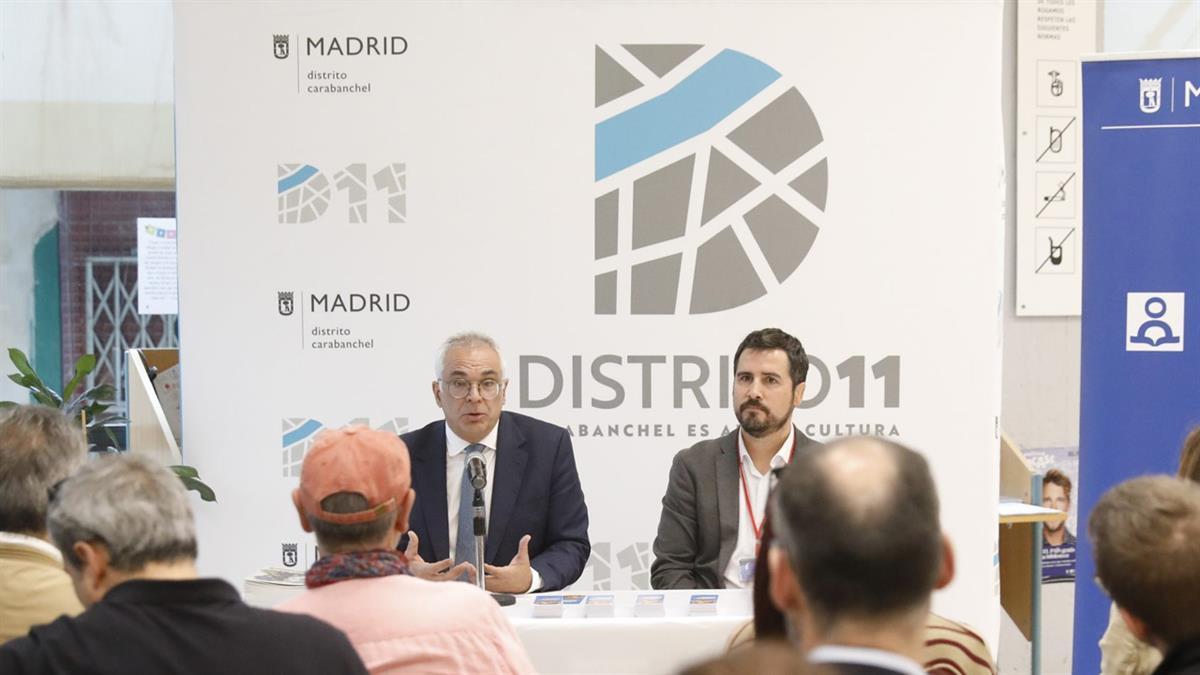 El concejal Carlos Izquierdo ha presentado la programación, enmarcada en Distrito 11
