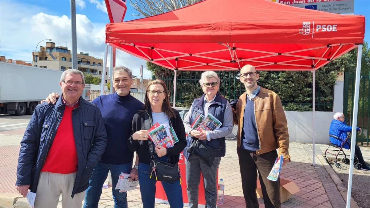 La mejora en educación pública es uno de los pilares del proyecto que plantea el PSOE