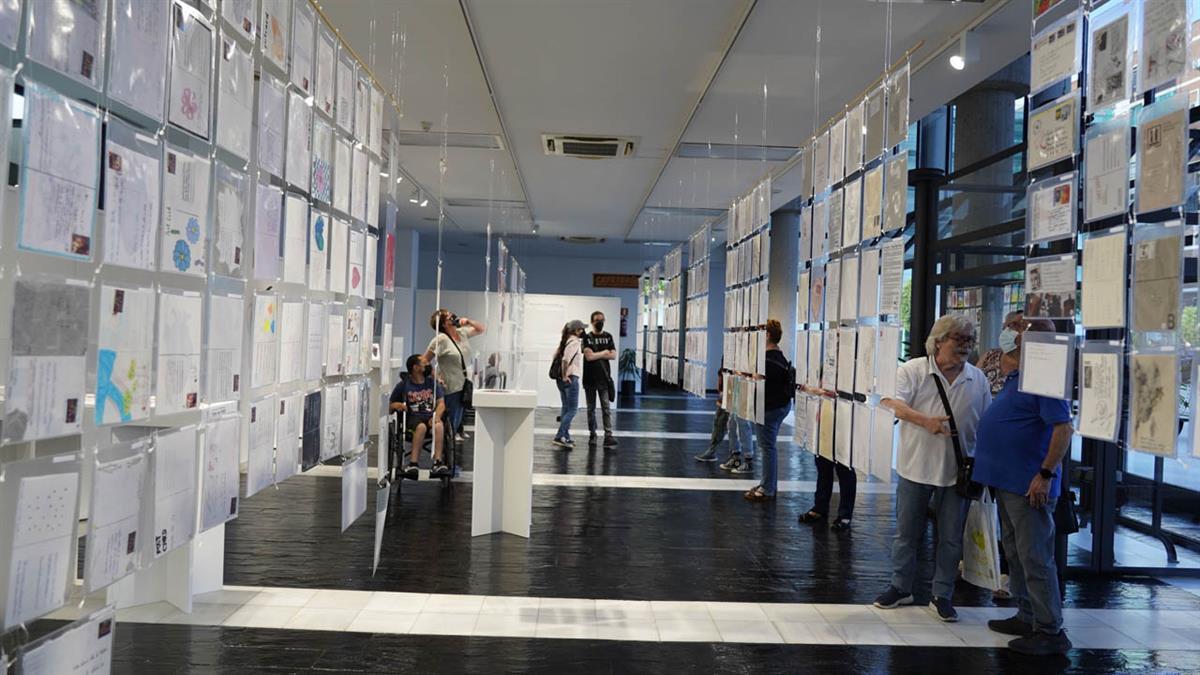 La muestra se compone, en esta tercera edición de la Convocatoria Internacional, de 550 obras