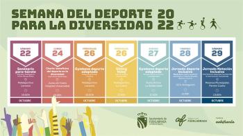 La III Semana del Deporte para la Diversidad se celebra con distintas actividades deportivas en los centros polideportivos de Fuenlabrada