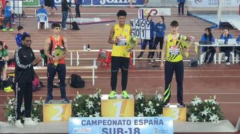Iker Díaz consigue la medalla de bronce en el Campeonato de España
