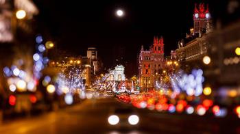 1.150 euros diarios para iluminar los 21 distritos de Madrid en Navidad