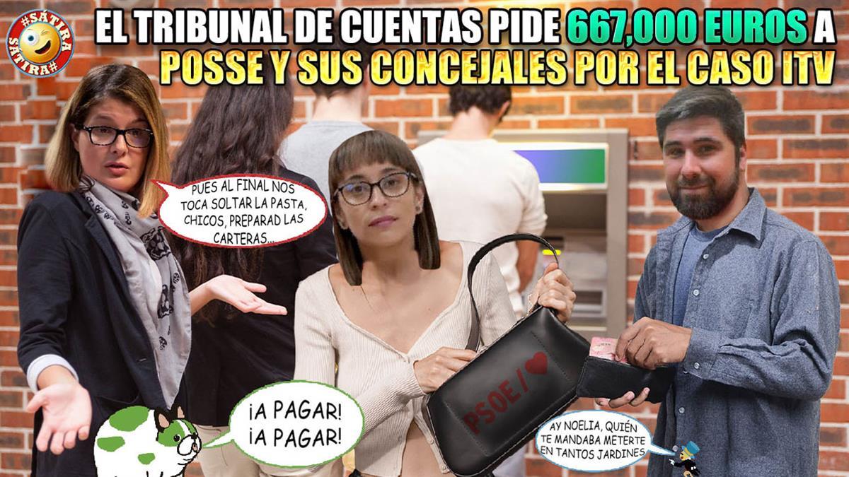 El anterior equipo de gobierno deberá depositar dicha cantidad de forma solidaria
