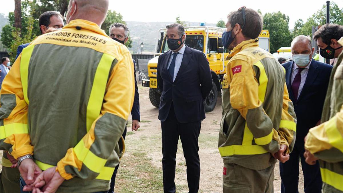 El incendio forestal de Robledo de Chavela fue el más importante que se produjo el año pasado en la Comunidad de Madrid, afectando a un total de 1.093 hectáreas, 75 de ellas de arbolado
