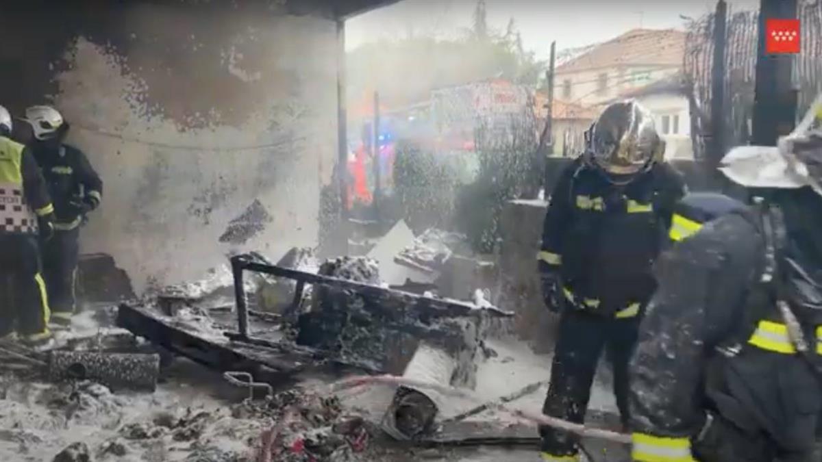 Dos heridos han sido trasladadas al Hospital Puerta de Hierro